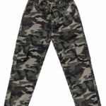 Topjeans men’s green camouflage cargo pants