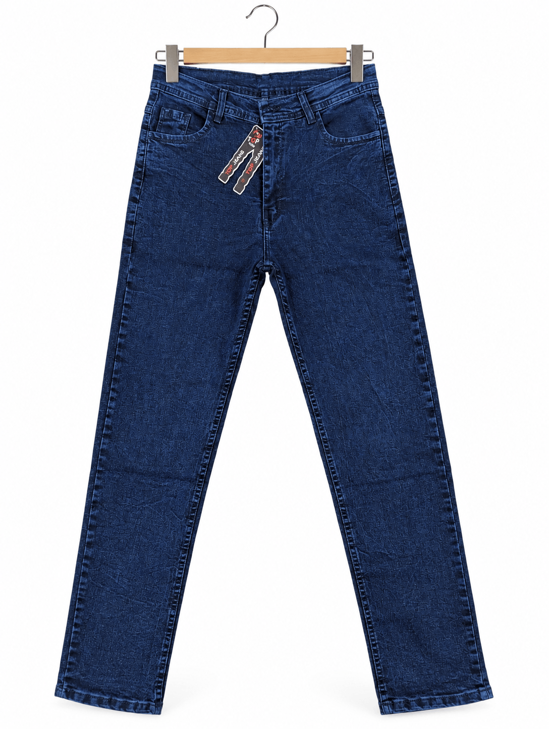 mens-dark-blue-textured-jeans-pakistan-topjeans.jpg Men’s dark blue textured regular fit jeans by TopJeans