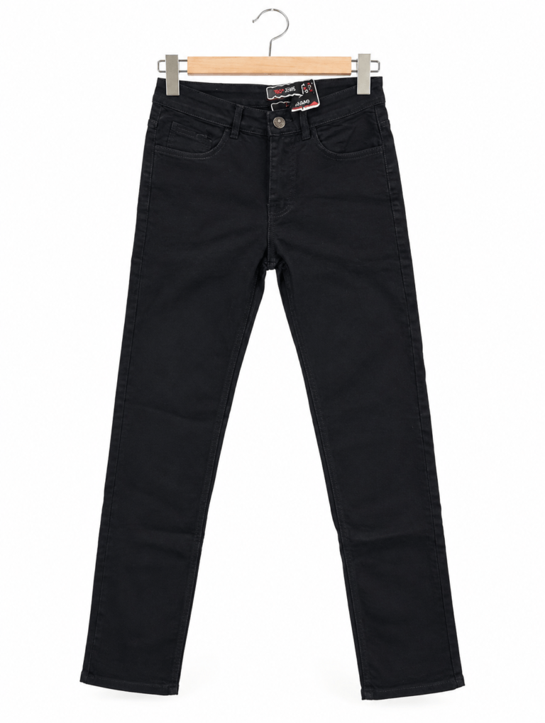 Topjeans men’s black slim fit jeans
